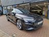 USED 2024 19 AUDI A3 1.5 TFSI 35 Black Edition Sportback 5dr Petrol S Tronic Euro 6 (s/s) (150 ps) APPLE CARPLAY/ANDROID AUTO, SENSORS