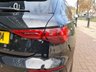 USED 2024 19 AUDI A3 1.5 TFSI 35 Black Edition Sportback 5dr Petrol S Tronic Euro 6 (s/s) (150 ps) APPLE CARPLAY/ANDROID AUTO, SENSORS