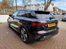 USED 2024 19 AUDI A3 1.5 TFSI 35 Black Edition Sportback 5dr Petrol S Tronic Euro 6 (s/s) (150 ps) APPLE CARPLAY/ANDROID AUTO, SENSORS