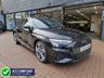 USED 2024 19 AUDI A3 1.5 TFSI 35 Black Edition Sportback 5dr Petrol S Tronic Euro 6 (s/s) (150 ps) APPLE CARPLAY/ANDROID AUTO, SENSORS