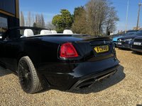USED 2017 67 ROLLS-ROYCE DAWN 6.6 V12 Convertible 2dr Petrol Auto Euro 6 (563 bhp) FULL EXTERIOR DESIGN PACKAGE BY ONYX CONCEPT + TWO TONE PAINTED WHITE BONNET