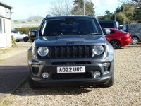 USED 2022 22 JEEP RENEGADE 1.0 GSE T3 Night Eagle SUV 5dr Petrol Manual Euro 6 (s/s) (120 ps) www.suffolkcarcentre.co.uk - Located at Reydon