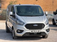 USED 2020 70 FORD TRANSIT CUSTOM 2.0 300 EcoBlue Limited Panel Van 5dr Diesel Manual L1 H1 Euro 6 (s/s) (130 ps) *2 KEY*1 OWNER* WET BELT DONE*