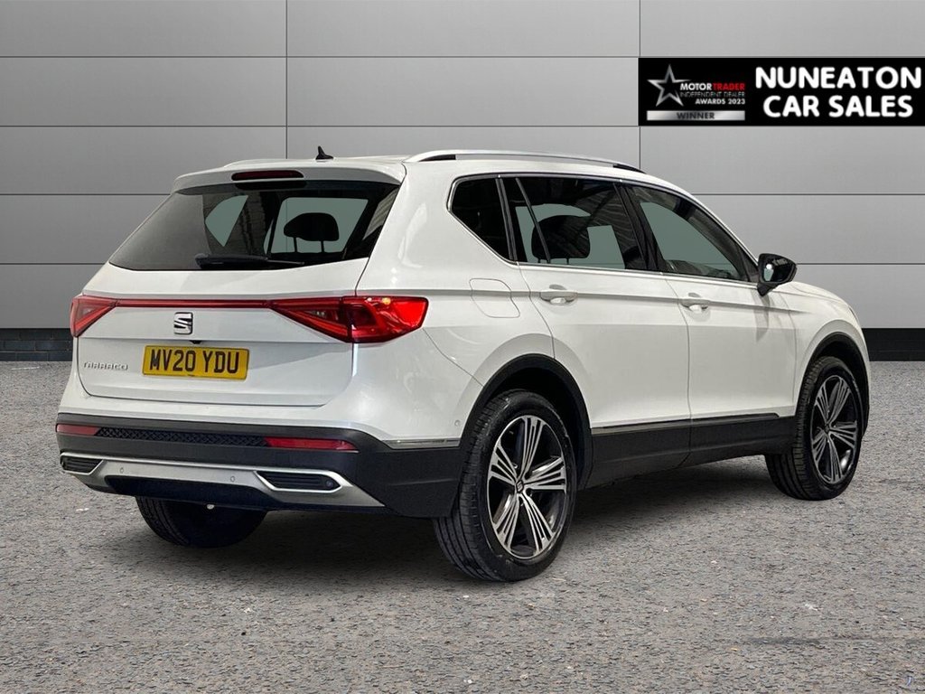 USED 2020 20 SEAT TARRACO 2.0 TDI XCELLENCE Lux SUV 5dr Diesel Manual Euro 6 (s/s) (150 ps) FULL BLACK LEATHER INTERIOR