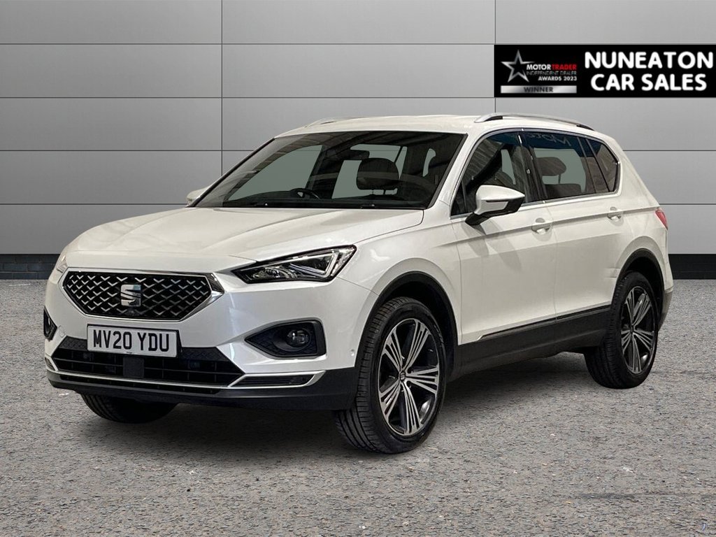 USED 2020 20 SEAT TARRACO 2.0 TDI XCELLENCE Lux SUV 5dr Diesel Manual Euro 6 (s/s) (150 ps) FULL BLACK LEATHER INTERIOR