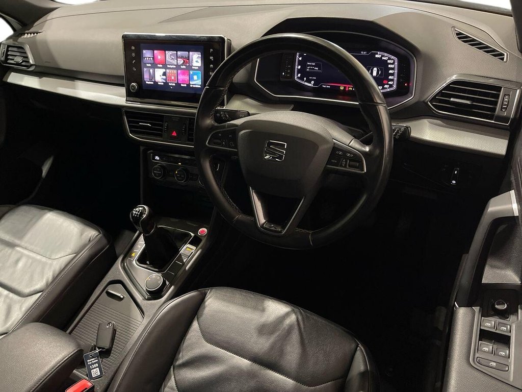 USED 2020 20 SEAT TARRACO 2.0 TDI XCELLENCE Lux SUV 5dr Diesel Manual Euro 6 (s/s) (150 ps) FULL BLACK LEATHER INTERIOR