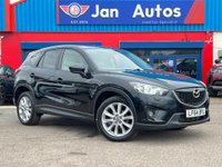 USED 2014 64 MAZDA CX-5 2.2 SKYACTIV-D Sport Nav Auto 4WD Euro 6 (s/s) 5dr Nav+Leather+Camer+ULEZ Exempt
