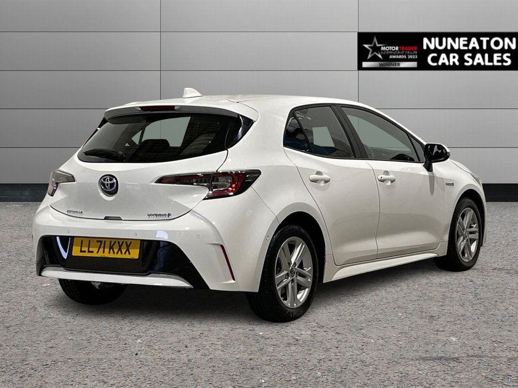 USED 2022 71 TOYOTA COROLLA 1.8 VVT-h GPF Icon Tech Hatchback 5dr Petrol Hybrid CVT Euro 6 (s/s) (122 ps) Great Service History