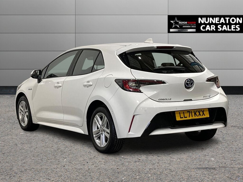 USED 2022 71 TOYOTA COROLLA 1.8 VVT-h GPF Icon Tech Hatchback 5dr Petrol Hybrid CVT Euro 6 (s/s) (122 ps) Great Service History