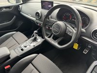 USED 2017 67 AUDI A3 1.5 TFSI CoD Black Edition Saloon 4dr Petrol S Tronic Euro 6 (s/s) (150 ps) DAYTONA GREY | BLACK ALLOYS