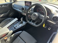 USED 2017 67 AUDI A3 1.5 TFSI CoD Black Edition Saloon 4dr Petrol S Tronic Euro 6 (s/s) (150 ps) DAYTONA GREY | BLACK ALLOYS