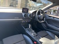 USED 2017 67 AUDI A3 1.5 TFSI CoD Black Edition Saloon 4dr Petrol S Tronic Euro 6 (s/s) (150 ps) DAYTONA GREY | BLACK ALLOYS