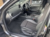 USED 2017 67 AUDI A3 1.5 TFSI CoD Black Edition Saloon 4dr Petrol S Tronic Euro 6 (s/s) (150 ps) DAYTONA GREY | BLACK ALLOYS