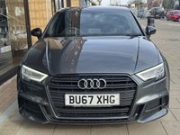 USED 2017 67 AUDI A3 1.5 TFSI CoD Black Edition Saloon 4dr Petrol S Tronic Euro 6 (s/s) (150 ps) DAYTONA GREY | BLACK ALLOYS