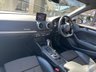 USED 2017 67 AUDI A3 1.5 TFSI CoD Black Edition Saloon 4dr Petrol S Tronic Euro 6 (s/s) (150 ps) DAYTONA GREY | BLACK ALLOYS