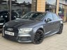 USED 2017 67 AUDI A3 1.5 TFSI CoD Black Edition Saloon 4dr Petrol S Tronic Euro 6 (s/s) (150 ps) DAYTONA GREY | BLACK ALLOYS