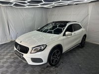 USED 2018 68 MERCEDES-BENZ GLA 1.6 GLA200 AMG Line (Premium Plus) 7G-DCT Euro 6 (s/s) 5dr PAN ROOF+TOP SPEC+19s+BLACK PK