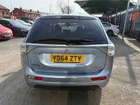 USED 2014 64 MITSUBISHI OUTLANDER 2.0h 12kWh GX4hs SUV 5dr Petrol Plug-in Hybrid CVT 4WD Euro 5 (s/s) (200 ps) HEATED FRONT SEATS, CRUISE CONTROL