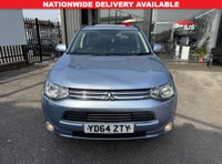 USED 2014 64 MITSUBISHI OUTLANDER 2.0h 12kWh GX4hs SUV 5dr Petrol Plug-in Hybrid CVT 4WD Euro 5 (s/s) (200 ps) HEATED FRONT SEATS, CRUISE CONTROL