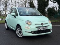 USED 2017 17 FIAT 500 1.2 Lounge Euro 6 (s/s) 3dr NEW TIMING BELT! AIR CON!