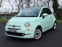 USED 2017 17 FIAT 500 1.2 Lounge Euro 6 (s/s) 3dr NEW TIMING BELT! AIR CON!