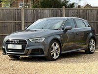 USED 2018 18 AUDI A3 1.5 A3 Sportback S Line TFSI 5dr Long MOT Sat Nav