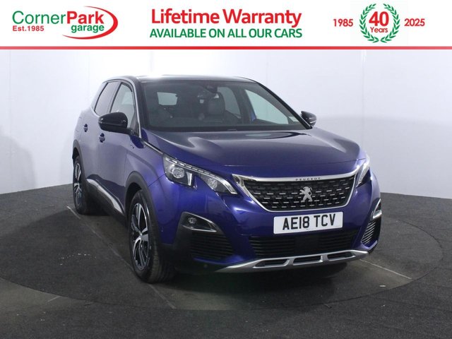 2018 18 PEUGEOT 3008 1.2 PureTech GT Line SUV 5dr Petrol Manual Euro 6 (s/s) (130 ps) 