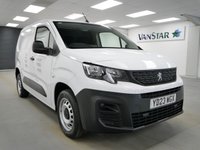 USED 2023 23 PEUGEOT PARTNER 1.5 BLUEHDI 100 BHP SWB PROFESSIONAL PREMIUM PLUS 1 OWNER | SAT NAV | 3 SEATS | PREM PLUS