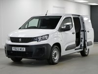 USED 2023 23 PEUGEOT PARTNER 1.5 BLUEHDI 100 BHP SWB PROFESSIONAL PREMIUM PLUS 1 OWNER | SAT NAV | 3 SEATS | PREM PLUS