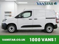 USED 2023 23 PEUGEOT PARTNER 1.5 BLUEHDI 100 BHP SWB PROFESSIONAL PREMIUM PLUS 1 OWNER | SAT NAV | 3 SEATS | PREM PLUS