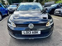 USED 2013 13 VOLKSWAGEN GOLF 1.4 TSI BlueMotion Tech ACT GT Hatchback 5dr Petrol DSG Euro 6 (s/s) (140 ps) 1 OWNER + LOW TAX + HEATED LEATHER + NAVIGATION +10 SERVCIE STAMPS
