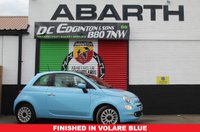 USED 2016 16 FIAT 500 1.2 Lounge Hatchback 3dr Petrol Manual Euro 6 (s/s) (69 bhp) FINISHED IN THE EVER POPULAR VOLARE BLUE