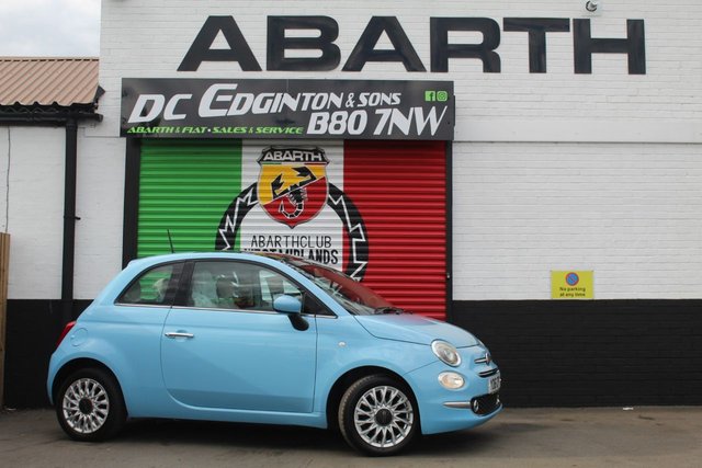 2016 16 Fiat 500 1.2 Lounge Hatchback 3dr Petrol Manual Euro 6 (s/s) (69 bhp)