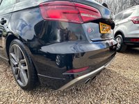 USED 2017 66 AUDI S3 2.0 TFSI Sportback 5dr Petrol S Tronic quattro Euro 6 (s/s) (310 ps) 