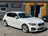 USED 2017 17 BMW 1 SERIES 2.0 118d M Sport Hatchback 5dr Diesel Auto Euro 6 (s/s) (150 ps) RED LEATHER * HEATED SEATS