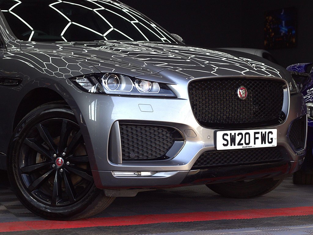 USED 2020 20 JAGUAR F-PACE 2.0 D180 Chequered Flag Auto AWD Euro 6 (s/s) 5dr FREE 12 MONTHS WARRANTY +