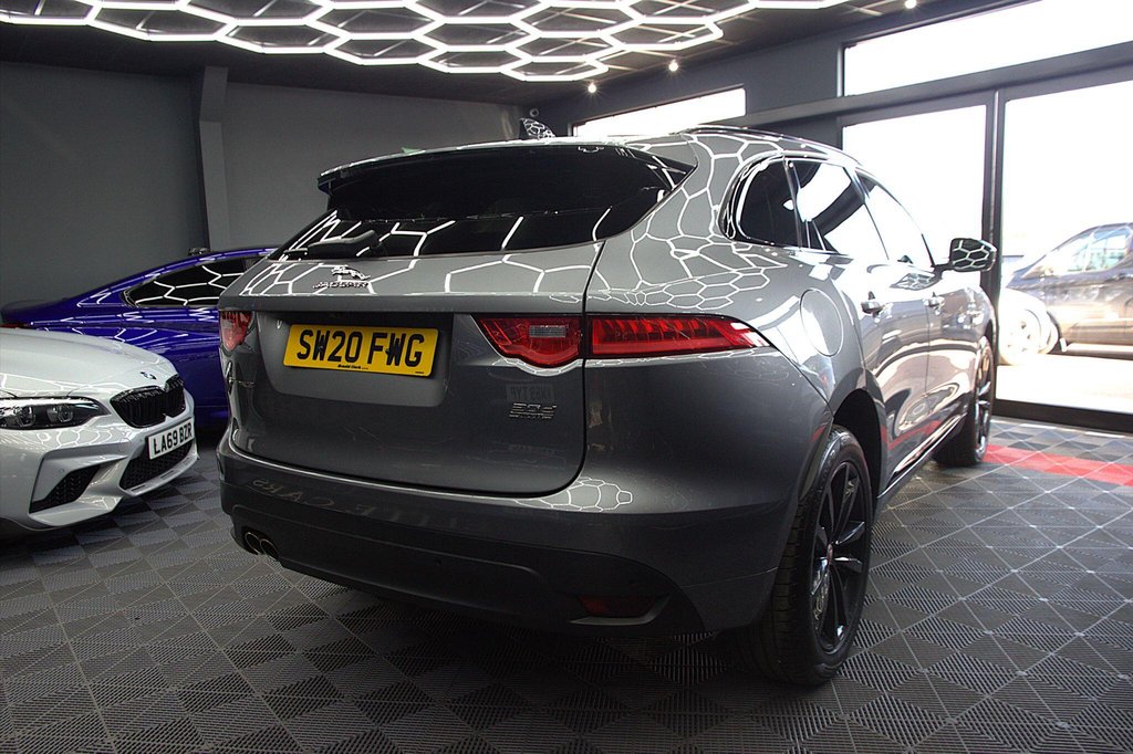 USED 2020 20 JAGUAR F-PACE 2.0 D180 Chequered Flag Auto AWD Euro 6 (s/s) 5dr FREE 12 MONTHS WARRANTY +