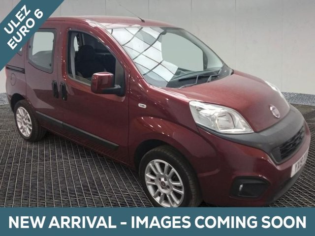 View our Fiat Qubo 2 Seat Wheelchair Accessible Disabled Access Vehicle WAV