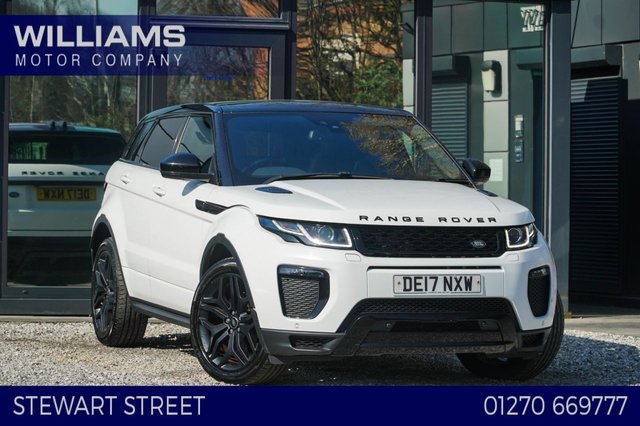 View our LAND ROVER RANGE ROVER EVOQUE