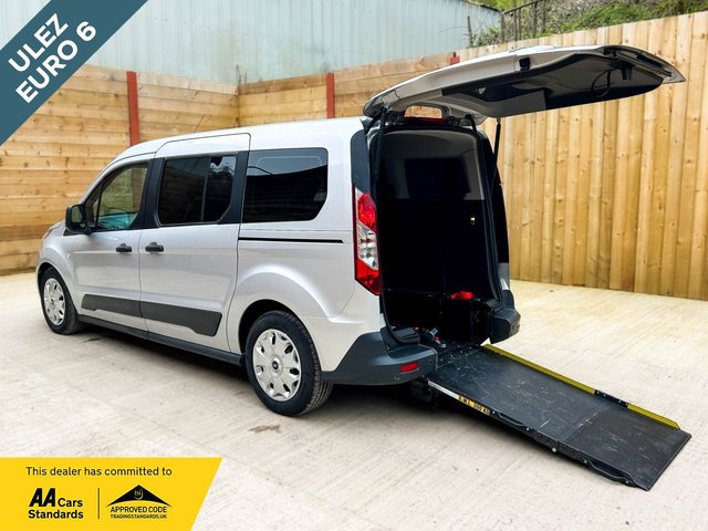 View our Ford Grand Tourneo Connect 4 Seat Auto Wheelchair Accessible Disabled Access Vehicle WAV