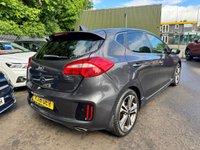 USED 2018 18 KIA CEED 1.6 CRDi GT-Line Hatchback 5dr Diesel Manual Euro 6 (s/s) (134 bhp) NAVIGATION + CRUISE + APPLE CARPLAY + ANDROID AUTO + FSH