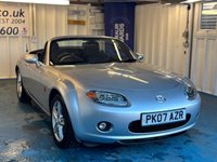 USED 2007 07 MAZDA MX-5 1.8i Convertible 2dr Petrol Manual Euro 4 (126 ps)+2 KEYS+2 FORMER KEEPERS+HPI CLEAR+VERY CLEAN+HISTORY 2 KEYS+2 FORMER KEEPERS+HPI CLEAR+VERY CLEAN+HISTORY