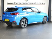 USED 2021 21 BMW X2 2.0 20i M Sport SUV 5dr Petrol Auto xDrive Euro 6 (s/s) (192 ps) FULL BMW MAIN DEALER SERVICE HISTORY + SATELLITE NAVIGATION + DAB DIGITAL RADIO + ELECTRIC POWERED TAILGATE +AMBIENT LIGHTING + BLUETOOTH PHONE CONNECTIVITY AND MEDIA STREAMING + APPLE CARPLAY / APPS CONTROL + DUAL ZONE CLIMATE CONTROL + AIR CONDITIONING + CRUISE CONTROL + DESCENT ASSIST + LANE ASSIST + IN CAR ENTERTAINMENT WITH TOUCH SCREEN MEDIA DISPLAY + AUTOMATIC LED HEADLIGHTS + 19 INCH M-SPORT ALLOY WHEELS + FRONT AND REAR PARKING SENSORS + PRIVACY GLASS + AUTOMATIC WIPERS WITH RAIN SENSOR