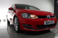 USED 2014 14 VOLKSWAGEN GOLF 1.4 TSI BlueMotion Tech ACT GT Hatchback 5dr Petrol Manual Euro 6 (s/s) (140 ps) &pound;35 ROAD TAX I 10 DOCUMENTED SERVICES