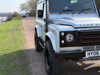 USED 2008 08 LAND ROVER DEFENDER 2.4 TDCi County Hard Top SUV 3dr Diesel Manual 4WD SWB Euro 4 (122 bhp) ***SNORKEL, LED LIGHTS, SUMP GUARD***