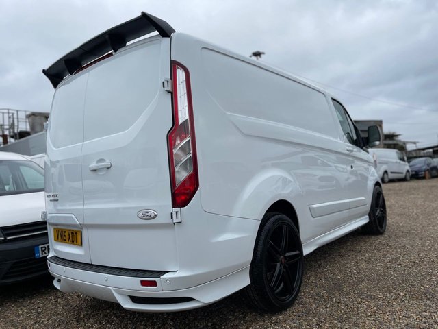 2015 FORD TRANSIT CUSTOM 2.2 TDCI 270 LIMITED PANEL VAN 5DR DIESEL MANUAL L1 H1 186... photo