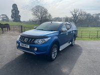 USED 2019 19 MITSUBISHI L200 2.4 DI-D DC Barbarian Pickup Double Cab 4dr Diesel Auto 4WD Euro 6 (178 ps) Clean Example