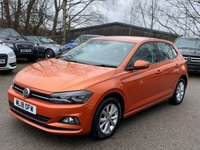 USED 2018 18 VOLKSWAGEN POLO 1.0 SE Hatchback 5dr Petrol Manual Euro 6 (s/s) (65 ps) 