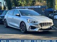 USED 2019 69 FORD FOCUS 1.5T EcoBoost ST-Line X Hatchback 5dr Petrol Auto Euro 6 (s/s) (182 ps) NAV + SENSORS + ST-LINE X + CARPLAY + HEATED SEATS