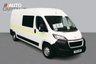 USED 2021 21 PEUGEOT BOXER 2.2 BlueHDi 335 Professional 140 BHP L3 H2 7 Seats Welfare Van Euro 6 ULEZ Compliant Microwave | Water Boiler | Wash Basin | Toilet | Rear View Camera Fitted | Rear AccessStep Fitted